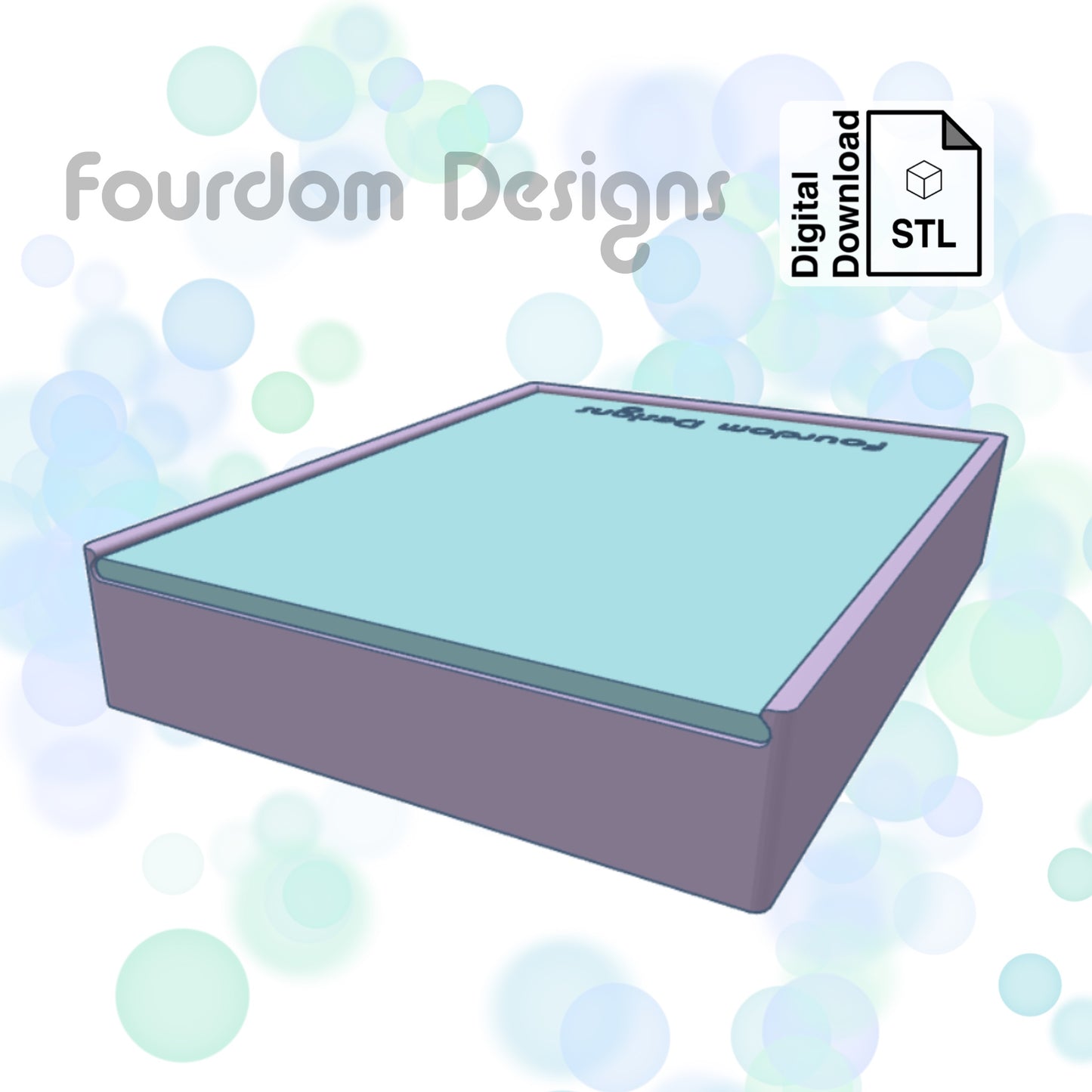Rhinestone Sorter Tray Diamond Painting Tray STL File for 3D Printing - Digital Download
