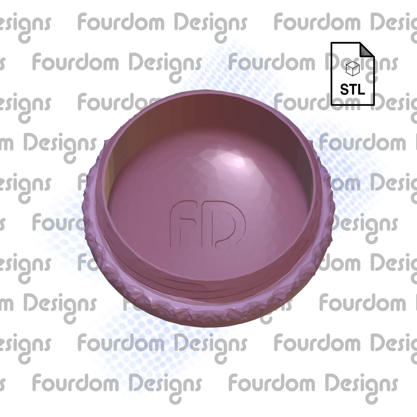 Macaron Container with Screw On Lid STL File for 3D Printing - Digital Download