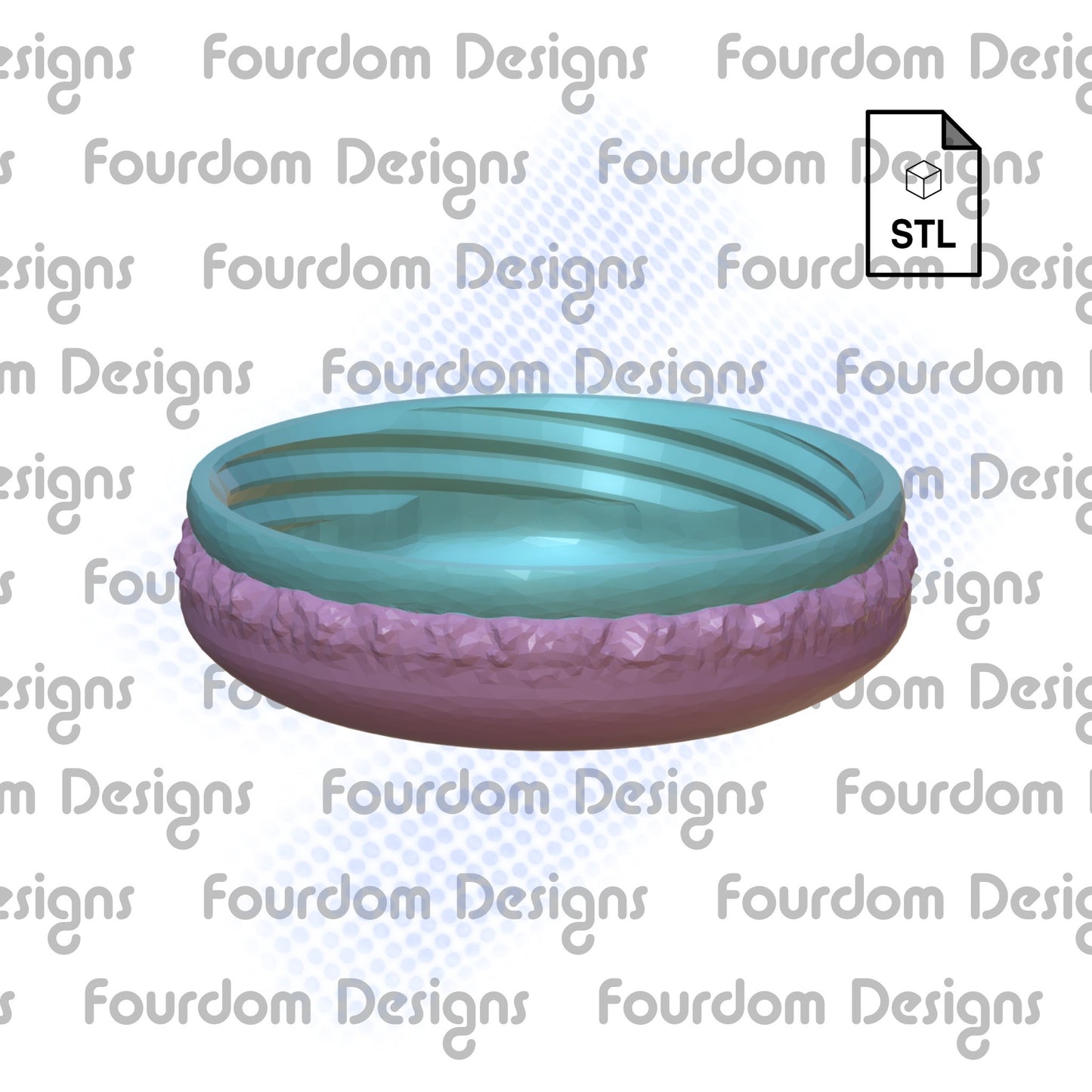 Macaron Container with Screw On Lid STL File for 3D Printing - Digital Download