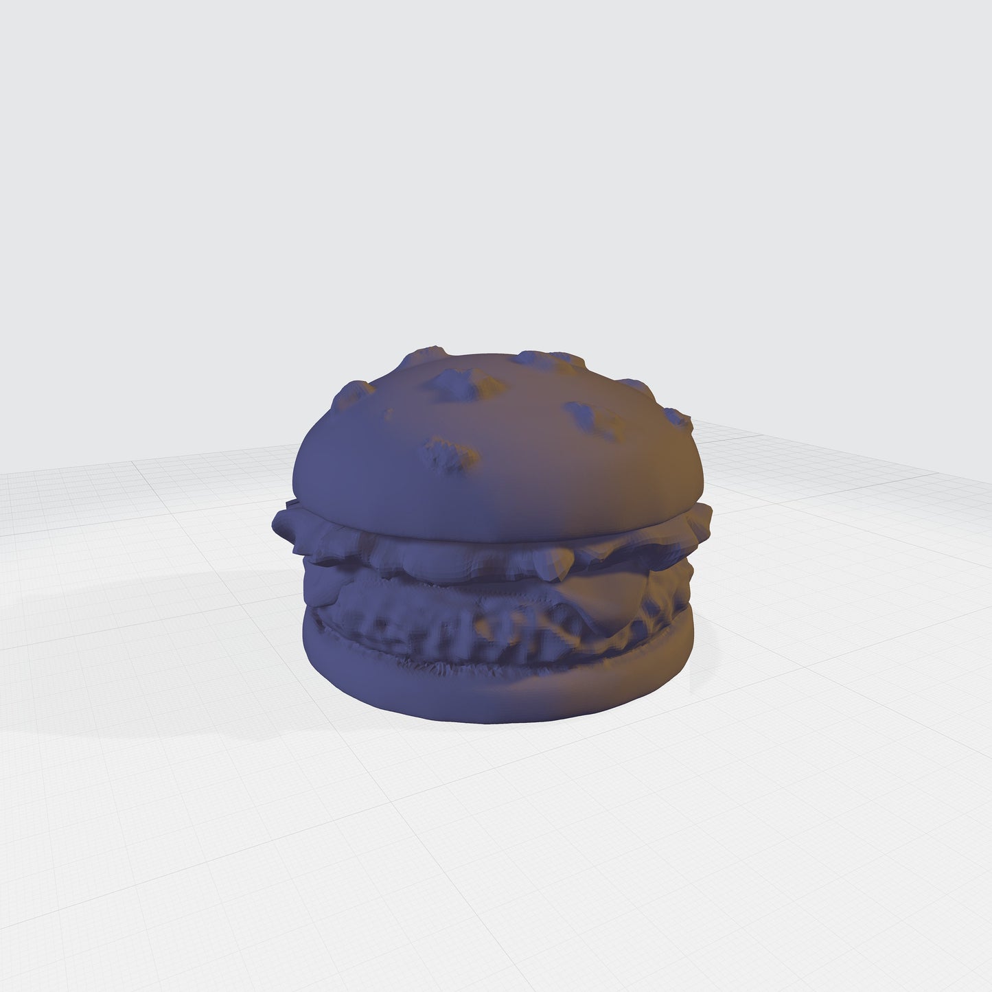 Hamburger - 3D Print Files - STL and OBJ File Download