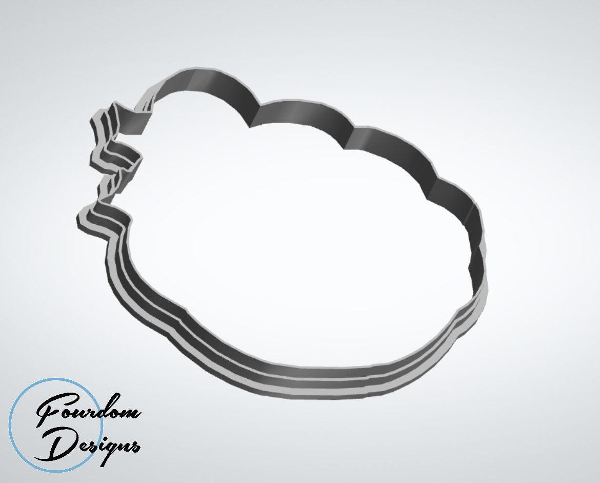 Mrs. Clause Face Cookie Cutter and Fondant Cutter - STL Digital Download