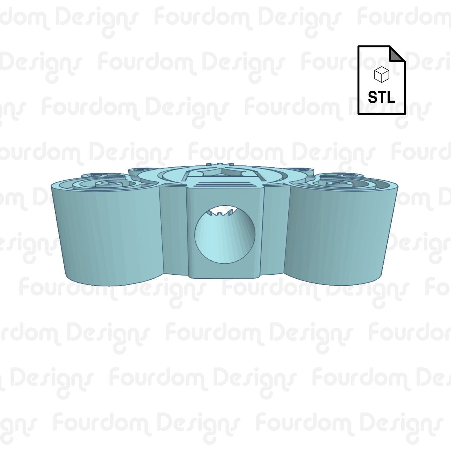 Carriage Straw Topper STL File for 3D Printing - Digital Download