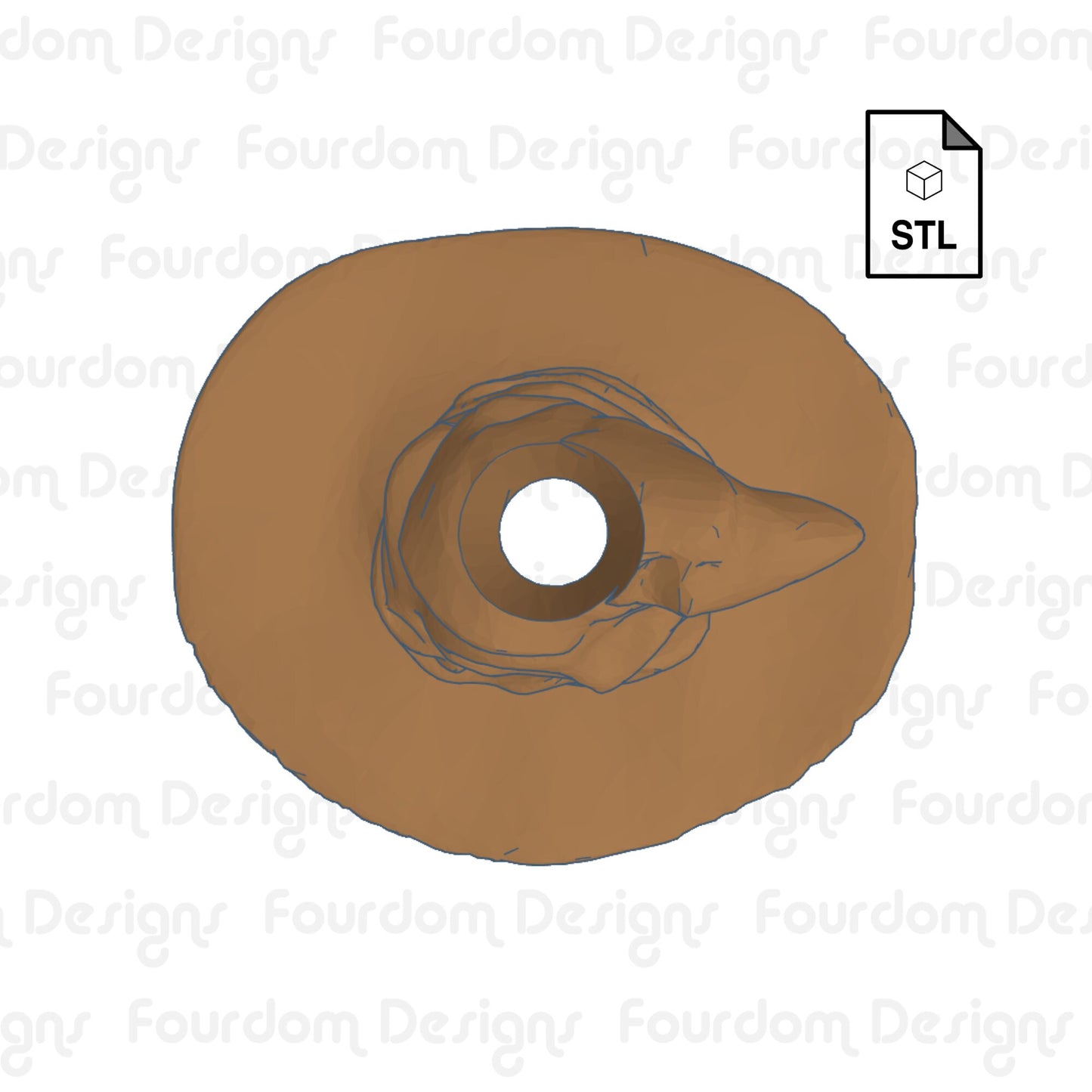 Wizard Hat Straw Topper Straw Buddy STL File for 3D Printing - Digital Download