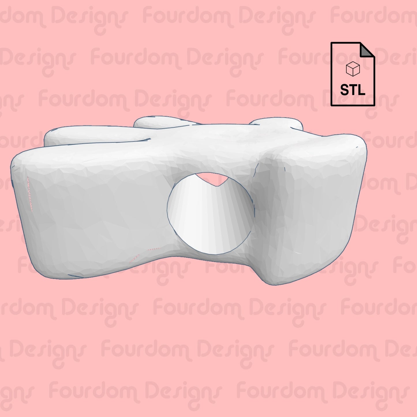 Mouse Hand Straw Topper Straw Buddy STL File for 3D Printing - Digital Download