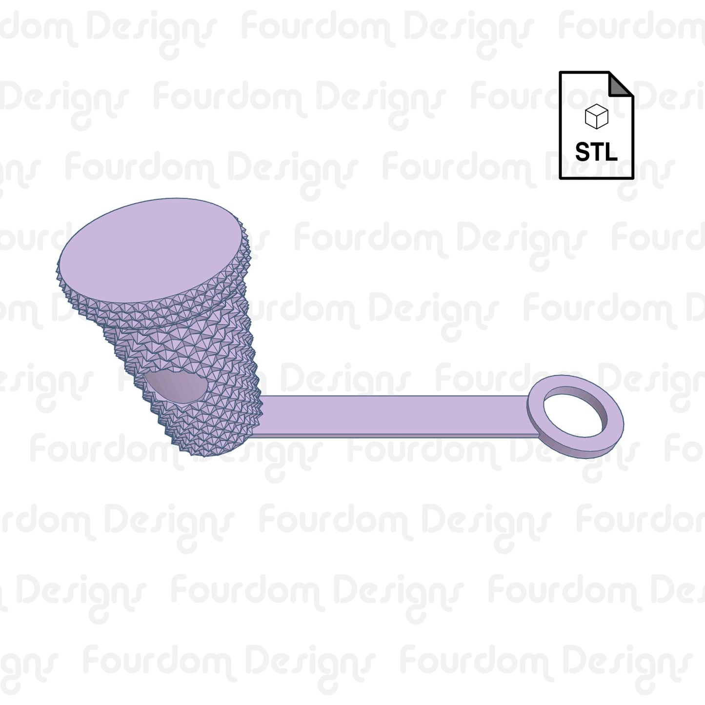 Studded Tumbler Hex Straw Cap STL File for 3D Printing - Digital Download