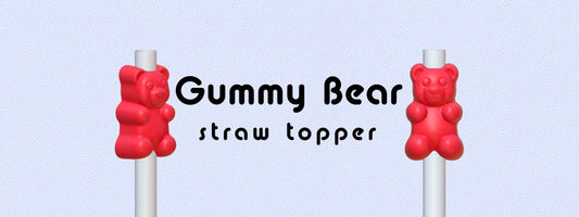 Gummy Bear Straw Topper