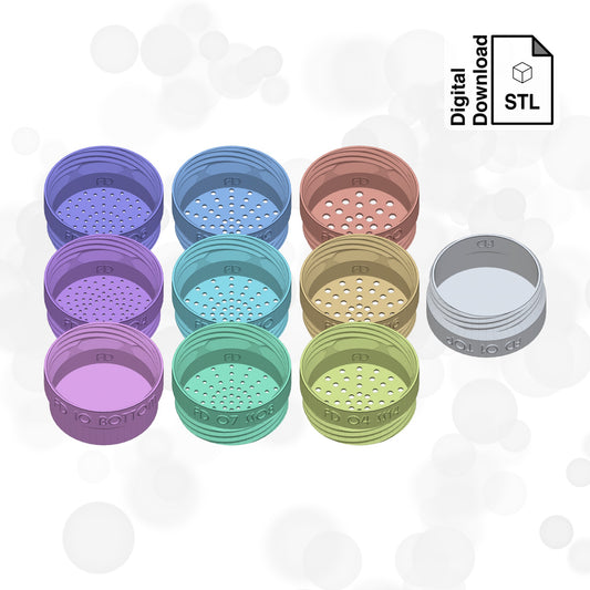 Rhinestone Sorter STL File for 3D Printing - Digital Download