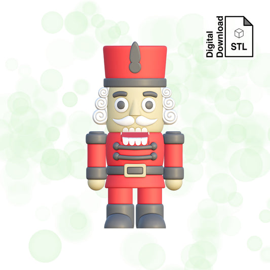 Nut Cracker STL File for 3D Printing 3MF File Flexi Print In Place Articulating Wigglet - Digital Download