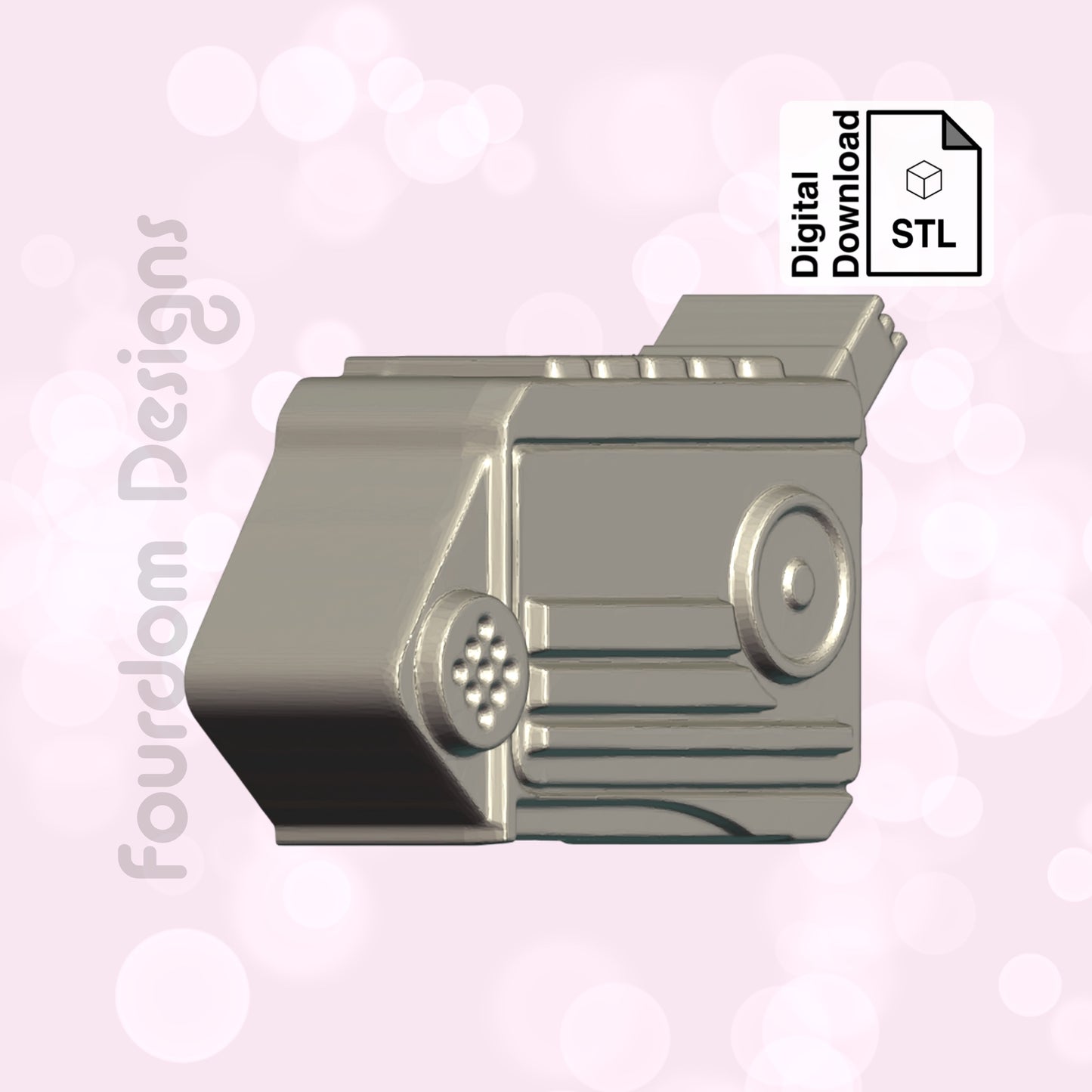 Recorder Straw Topper STL File for 3D Printing - Digital Download