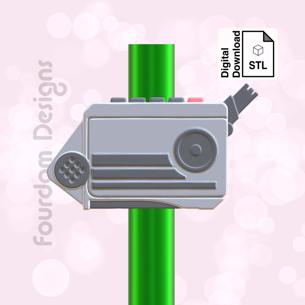 Recorder Straw Topper STL File for 3D Printing - Digital Download ...