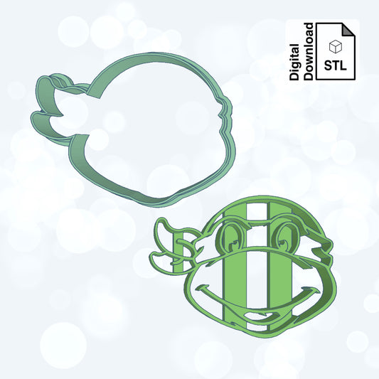 Turtle Digital Download STL File for Cookie Cutter Fondant Cutter Clay Cutter 3D Model for 3D Printing