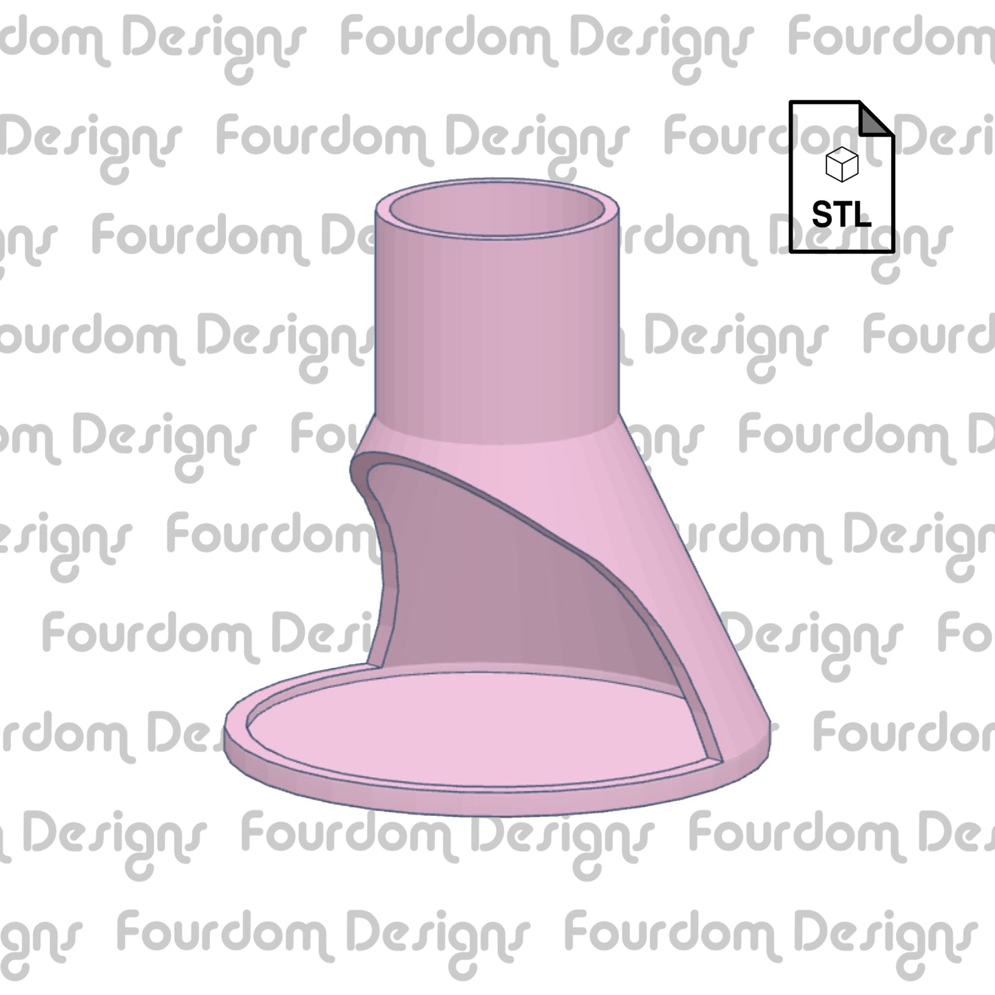 Glue Holder STL File for 3D Printing - Digital Download