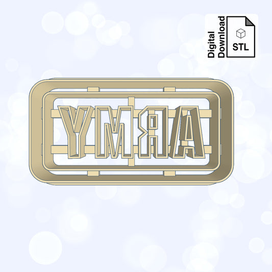 Army Instant Download STL File for Cookie Cutter Fondant Cutter Clay Cutter 3D Model for 3D Printing