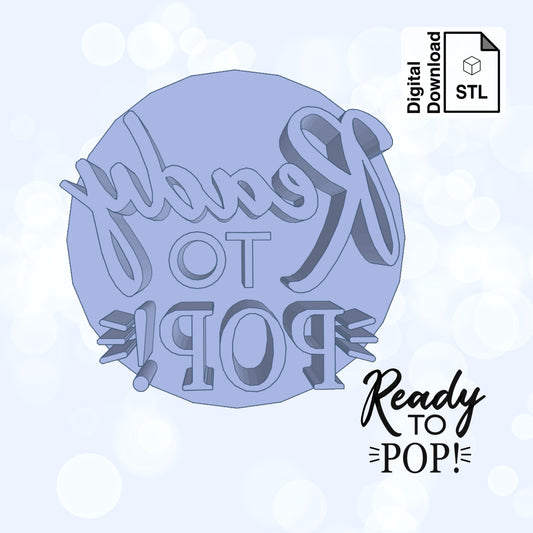 Ready To Pop Imprint Digital Download STL File for Cookie Cutter Fondant Cutter Clay Cutter 3D Model for 3D Printing