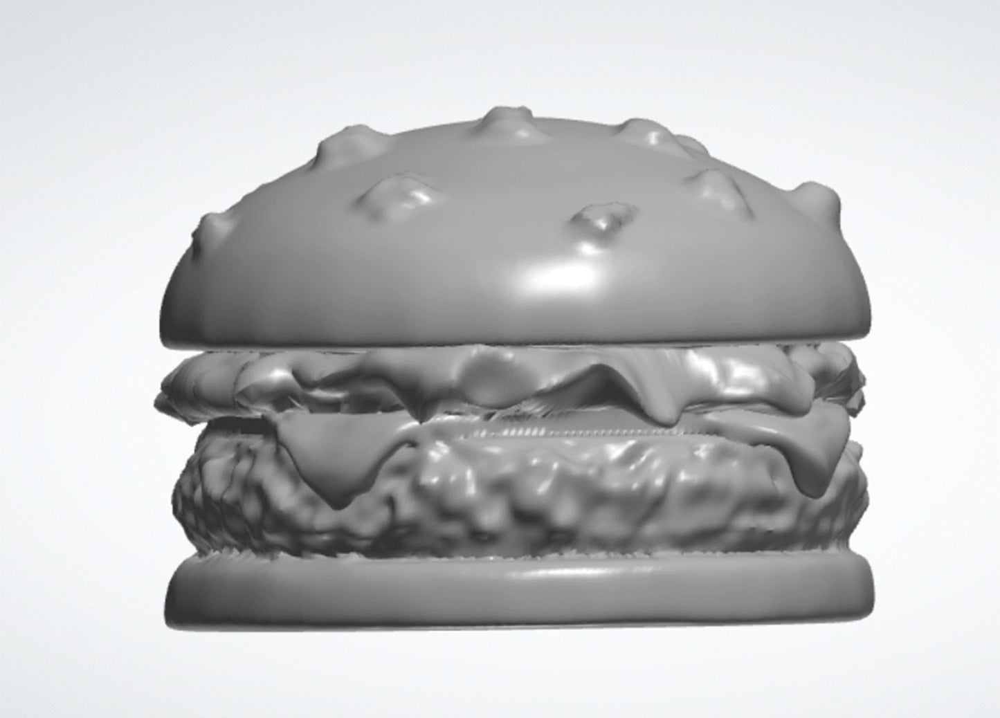 Hamburger - 3D Print Files - STL and OBJ File Download