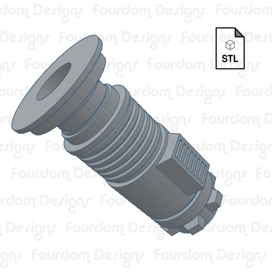 Light Sword Straw Topper STL File for 3D Printing - Digital Download