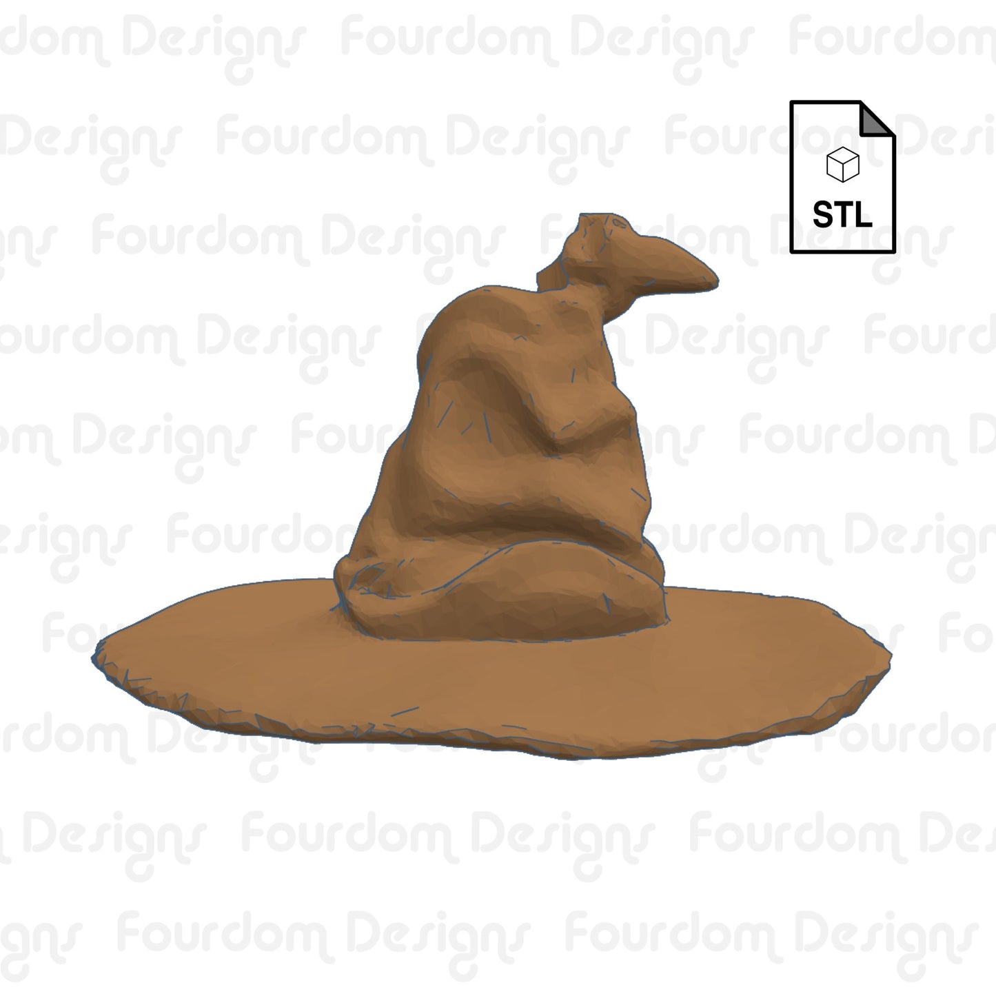 Wizard Hat Straw Topper Straw Buddy STL File for 3D Printing - Digital Download