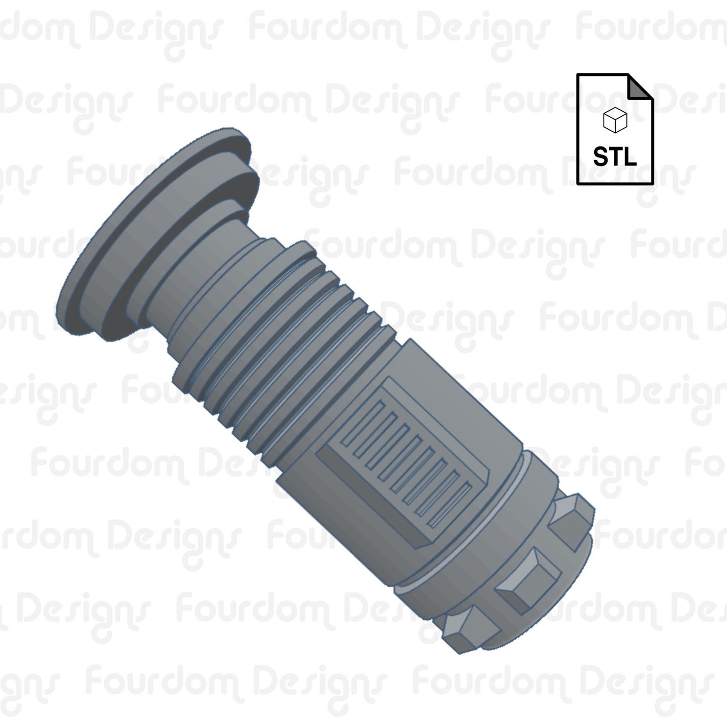 Light Sword Straw Topper STL File for 3D Printing - Digital Download