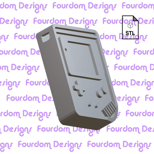 Gamer Keychain STL File for 3D Printing - Digital Download